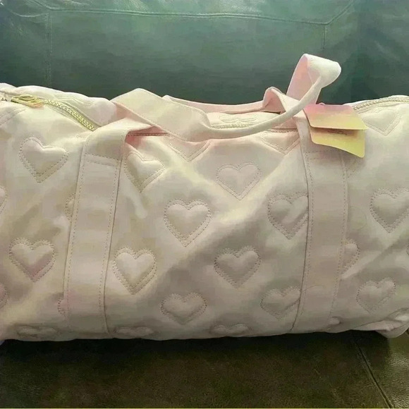 Stoney Clover Lane Quilted Heart Duffle Bag - Picture 2 of 4